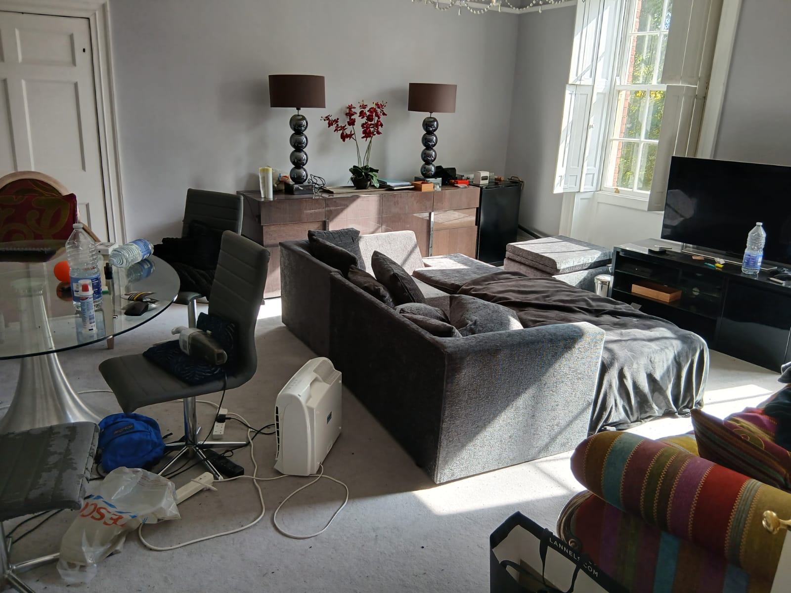 Clean Living Room